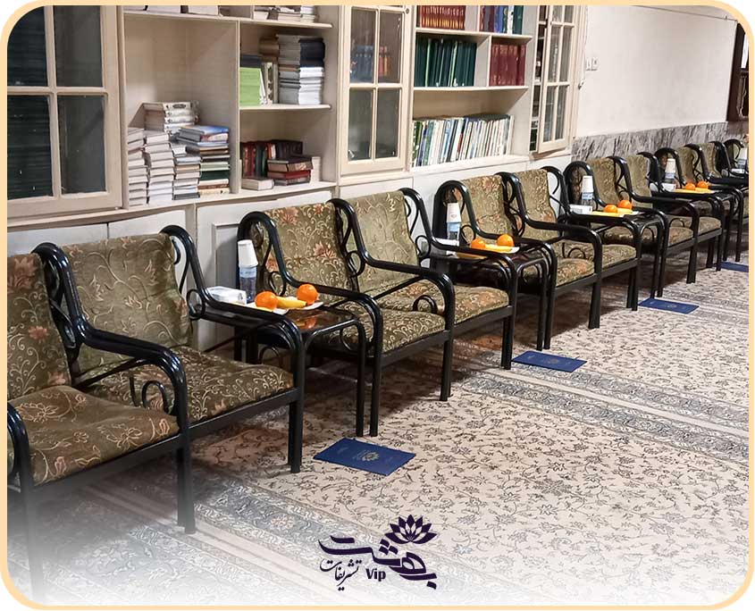 تشریفات مراسم ترحیم در مسجد المهدی مشهد