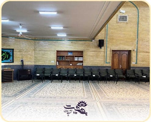 نمای داخل مسجد قبا مشهد