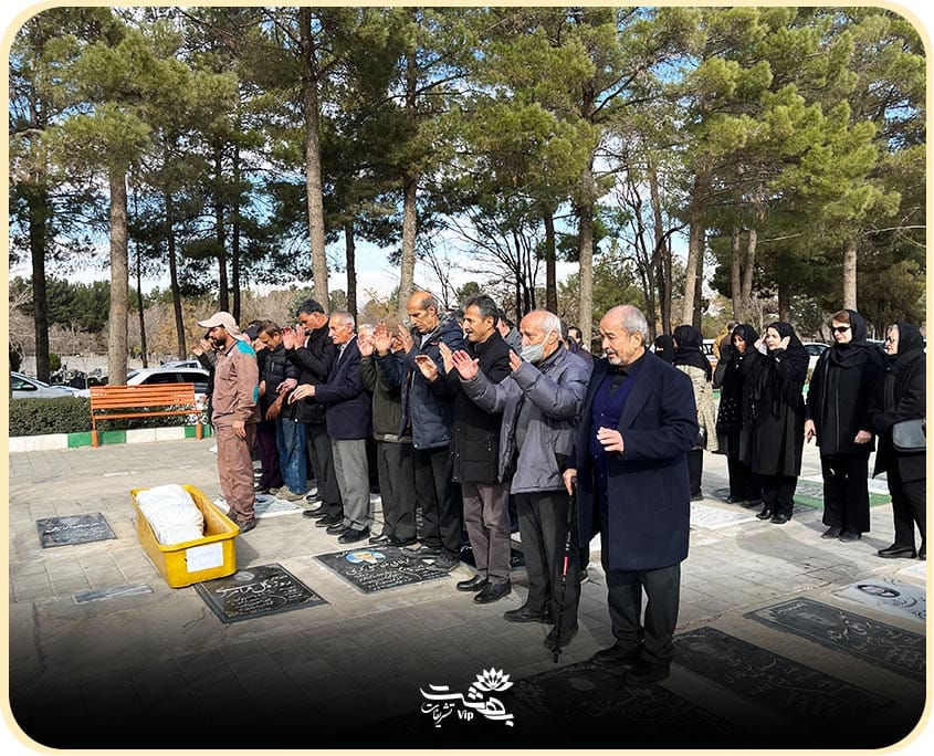 نماز بلافاصله بعد از دفن میت