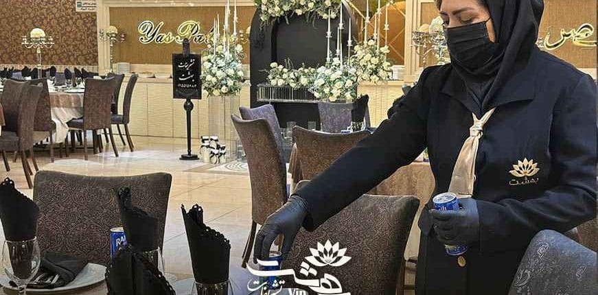 صفر تا صد برگزاری مراسم ترحیم در مشهد 2 پذیرایی مراسم ختم در تالار