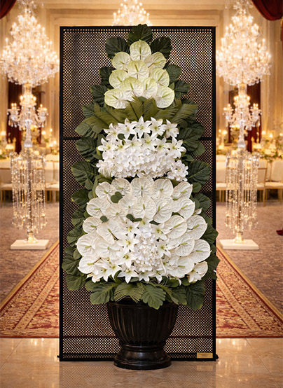 اجاره تاج گل مصنوعی لوکس