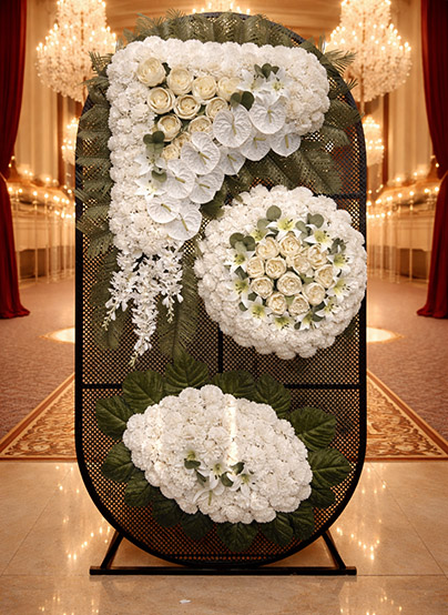 تاج گل مصنوعی لوکس