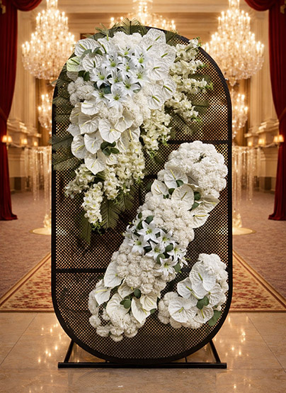 اجاره تاج گل مصنوعی لوکس